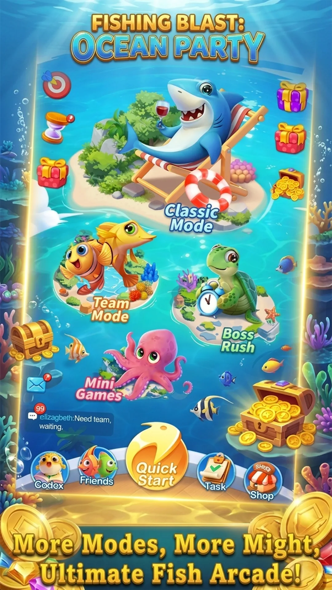 Game Lobby — All Modes